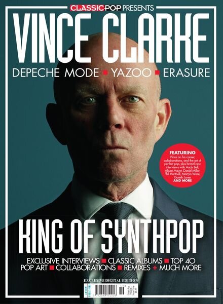 Classic Pop Presents – Vince Clarke – 3 December 2020 Cover