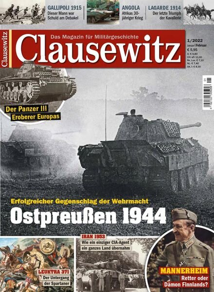 Clausewitz – Januar-Februar 2022 Cover