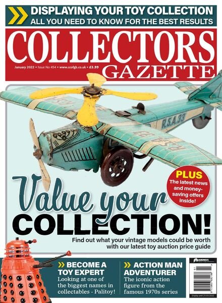 Collectors Gazette – Issue 454 – January 2022 Cover