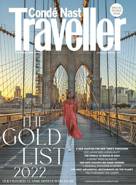 Conde Nast Traveller UK – January 2022 Cover
