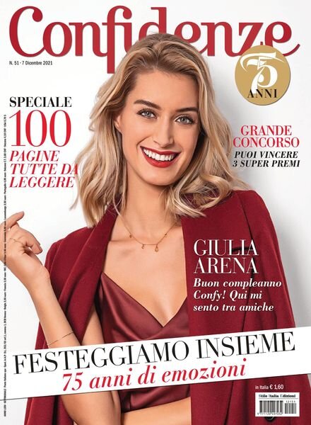 Confidenze – 07 dicembre 2021 Cover