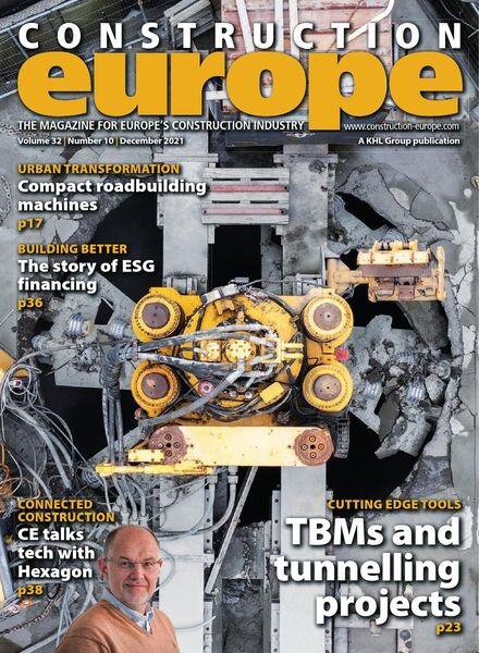 Construction Europe – December 2021 Cover