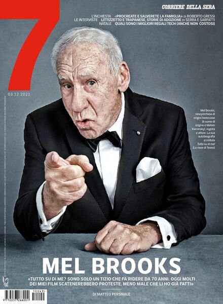 Corriere della Sera Sette – 03 dicembre 2021 Cover