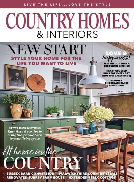 Country Homes & Interiors – February 2022 Cover