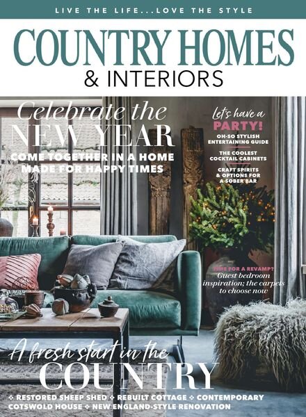 Country Homes & Interiors – January 2022 Cover