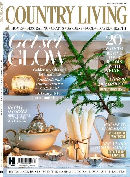 Country Living UK – January 2022 Cover