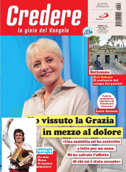 Credere – 26 Dicembre 2021 Cover