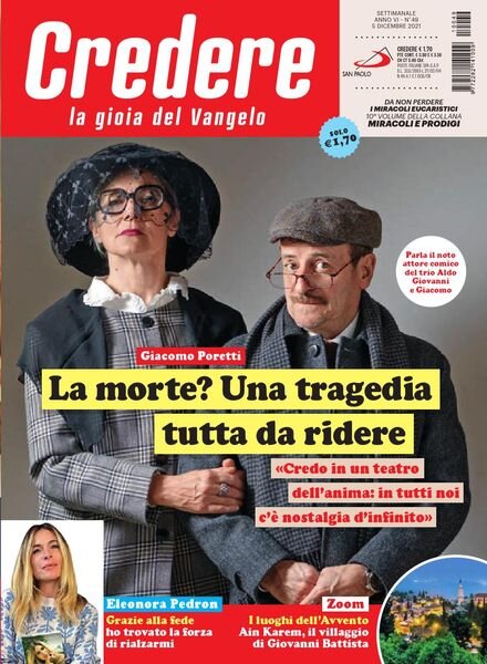 Credere – 5 Dicembre 2021 Cover