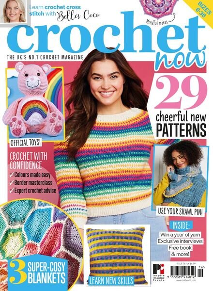 Crochet Now – Issue 76 – December 2021 Cover