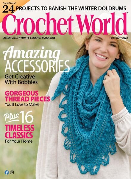 Crochet World – February 2022 Cover