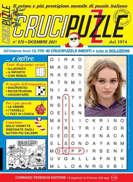 Crucipuzzle – novembre 2021 Cover