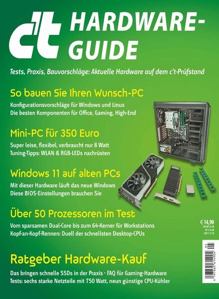 c’t Sonderhefte – 21 Dezember 2021 Cover