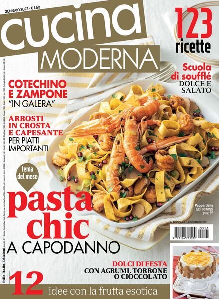 Cucina Moderna – gennaio 2022 Cover
