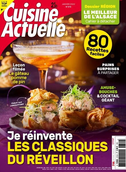 Cuisine Actuelle – Janvier 2022 Cover