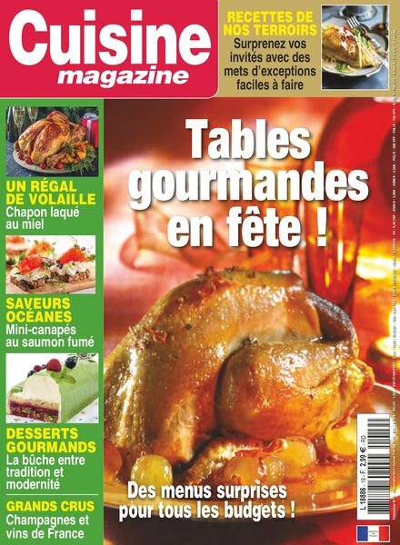 Cuisine Magazine – Decembre 2021 – Fevrier 2022 Cover