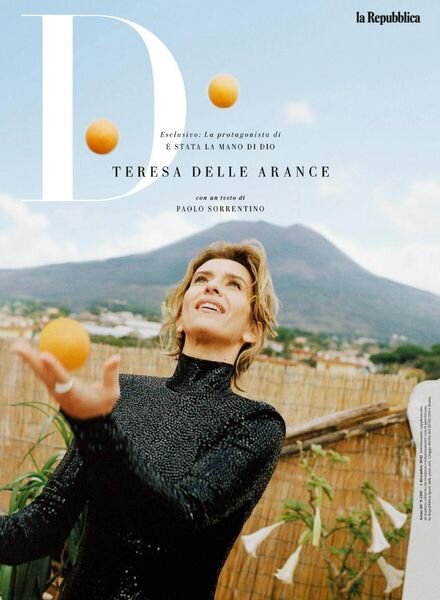 D la Repubblica – 04 Dicembre 2021 Cover