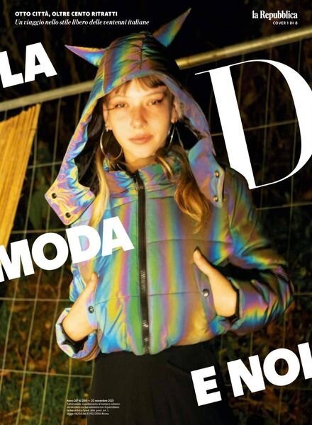 D la Repubblica – 20 Novembre 2021 Cover