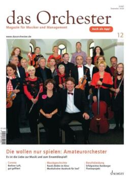 Das Orchester – Dezember 2020