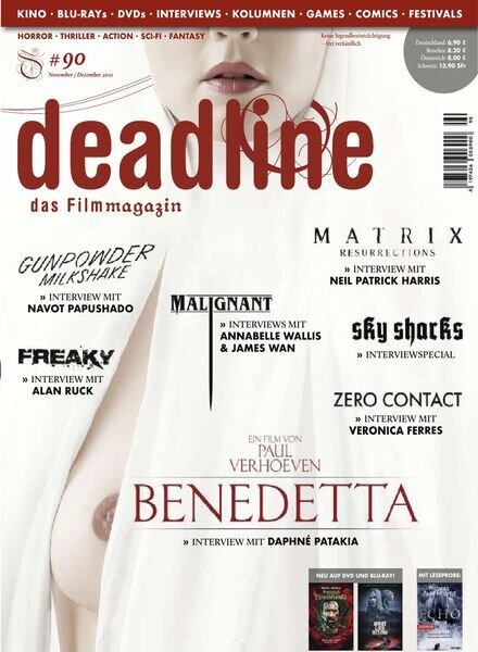 Deadline – November-Dezember 2021 Cover