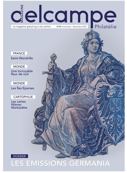 Delcampe Magazine Philatelie – Novembre-Decembre 2021 Cover