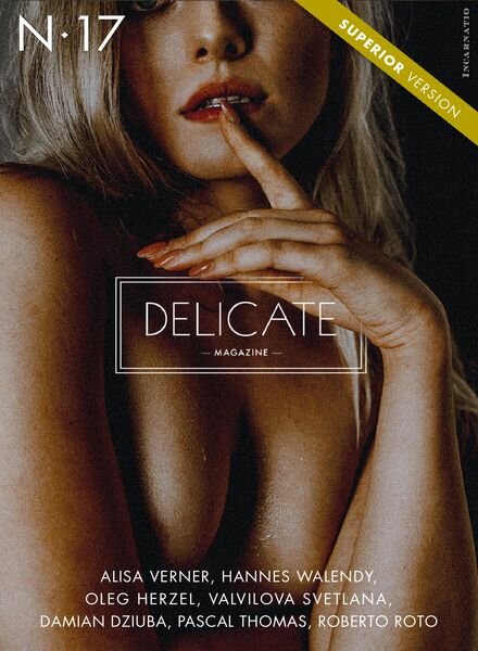 Delicate Magazine Superior Version – Issue 17 Cover