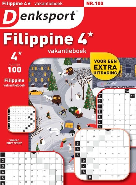 Denksport Filippine 4 Vakantieboek – december 2021 Cover
