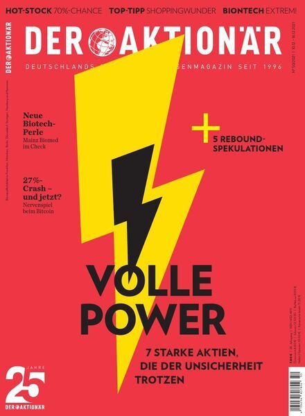 DER AKTIONaR – 10 Dezember 2021 Cover