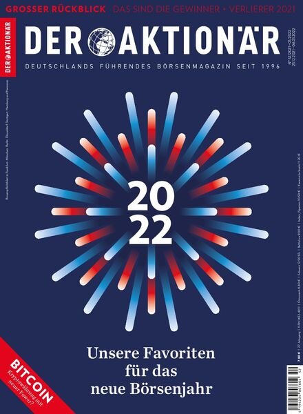 DER AKTIONaR – 23 Dezember 2021 Cover