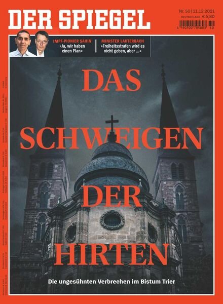 DER SPIEGEL – 11 Dezember 2021 Cover