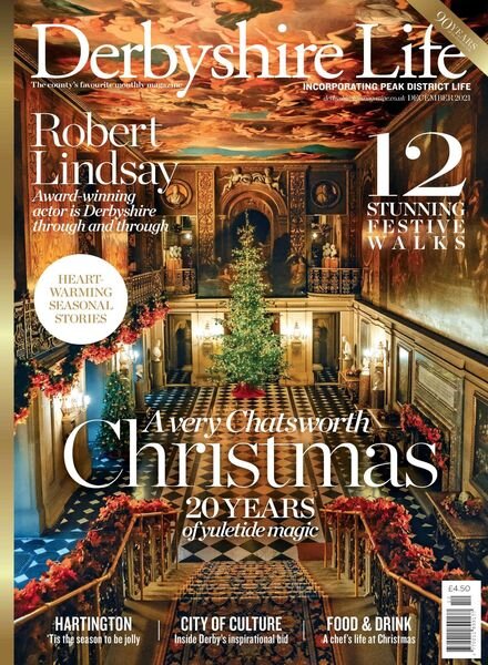 Derbyshire Life – January 2022 Cover