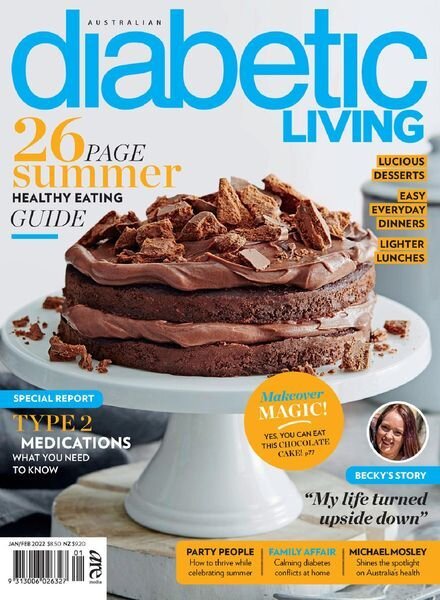 Diabetic Living Australia – January-February 2022 Cover