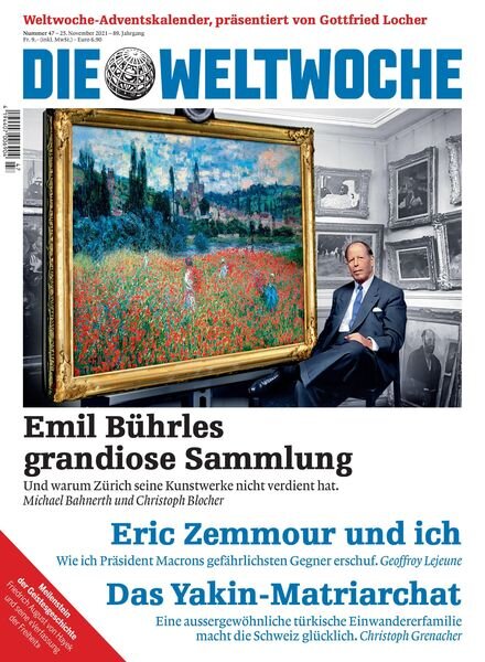 Die Weltwoche – 25 November 2021 Cover