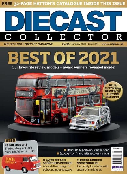 Diecast Collector – January 2022 Cover