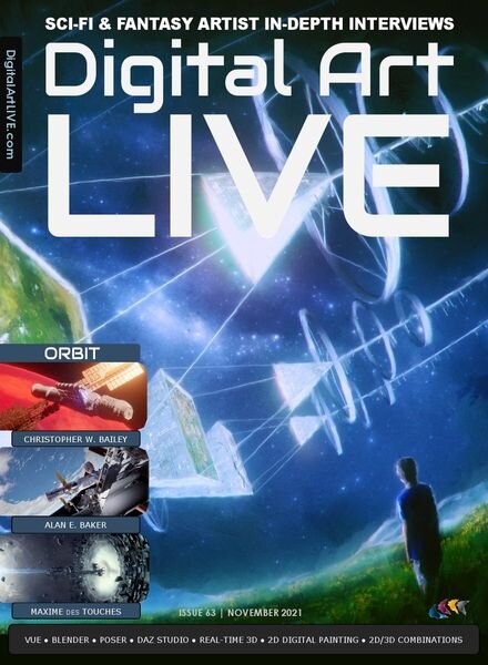 Digital Art Live – Issue 63, November 2021 Cover