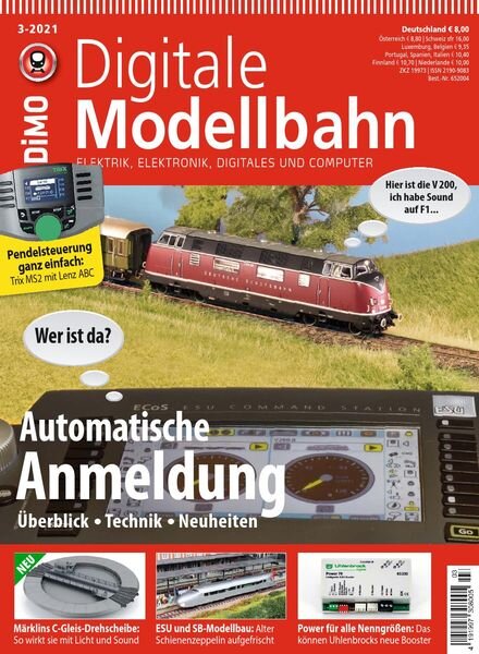 Digitale Modellbahn – Nr3 2021 Cover