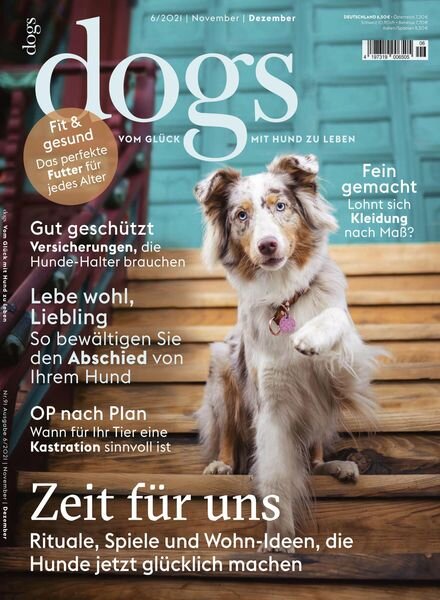 Dogs – November 2021 Cover