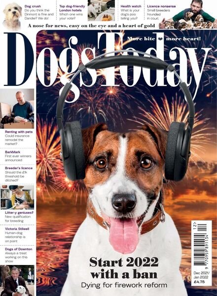 Dogs Today UK – December 2021 – January 2022 Cover