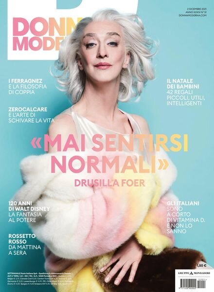 Donna Moderna – 02 dicembre 2021 Cover