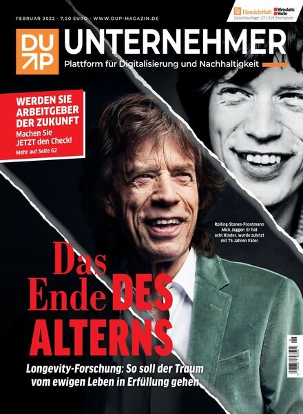 DUB UNTERNEHMER-Magazin – Dezember 2021 Cover