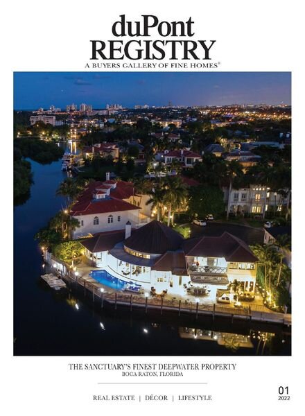 duPont REGISTRY Homes – January 2022 Cover
