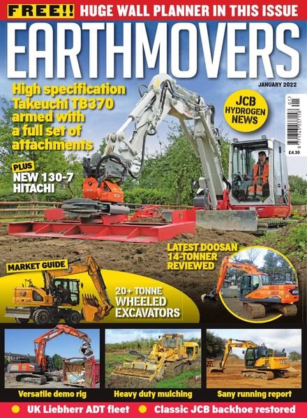 Earthmovers – January 2022 Cover
