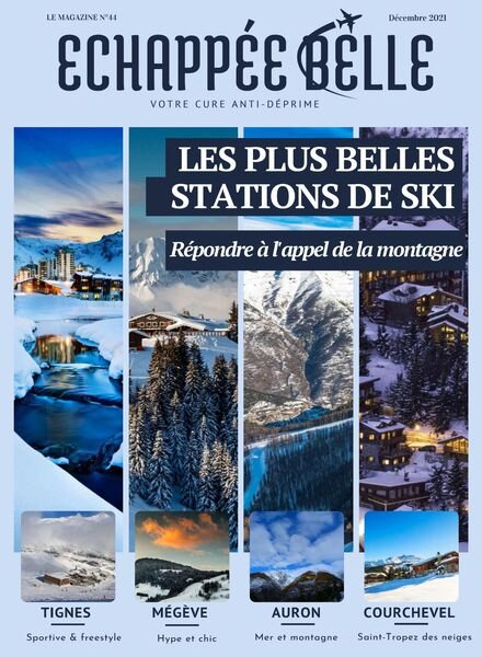 echappee Belle – Decembre 2021 Cover