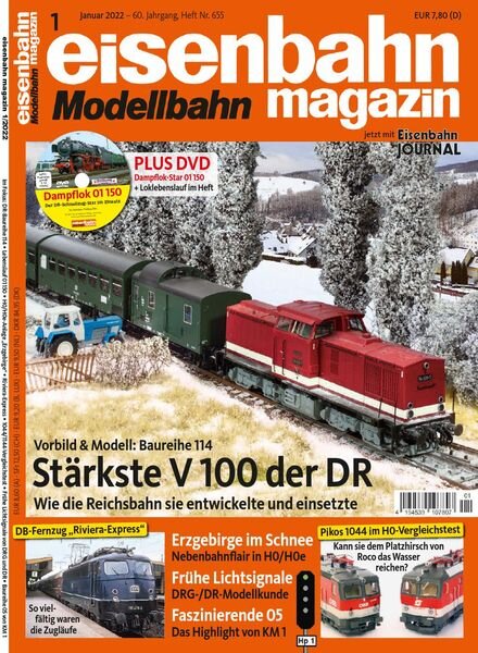Eisenbahn Magazin – 05 Januar 2022 Cover