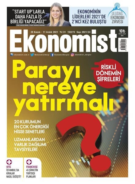 Ekonomist – 28 Kasim 2021 Cover