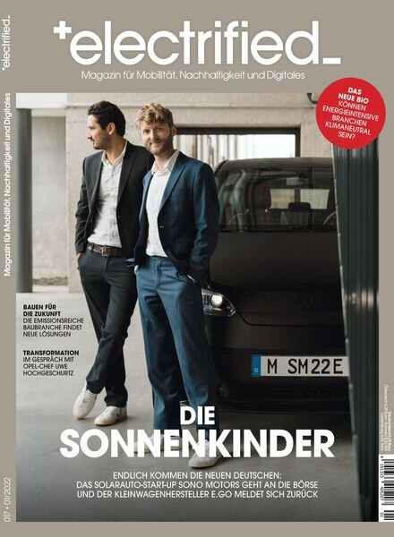 Electrified – Dezember 2021 Cover