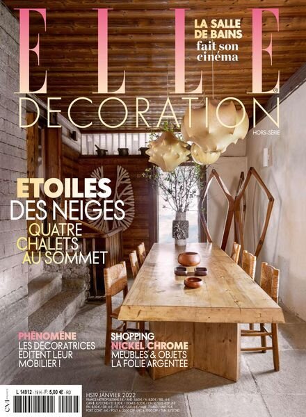 Elle Decoration – Hors-Serie – Janvier 2022 Cover
