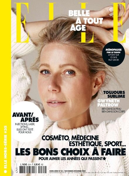 Elle France – Hors-Serie N 35 – Novembre-Decembre 2021 Cover