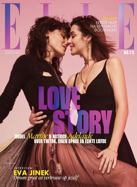 Elle Netherlands – december 2021 Cover