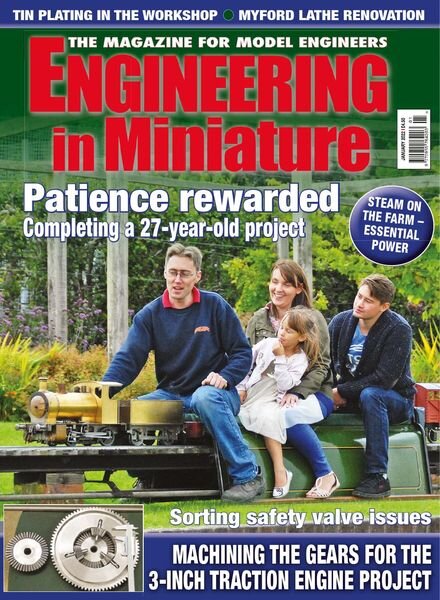 Engineering in Miniature – January 2022 Cover