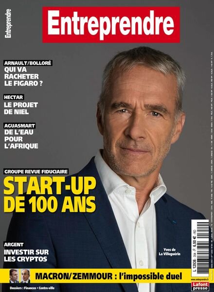 Entreprendre – Decembre 2021 – Janvier 2022 Cover